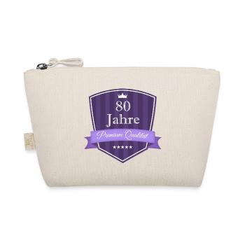 Premium 80 lila - Bio-Täschchen - Natur - Vorne