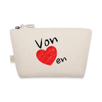 von Herzen - Bio-Täschchen - Natur - Vorne