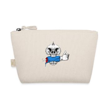 Skull Like - Organic Pouch - nature - Front