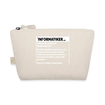 Informatiker Definition - Bio-Täschchen - Natur - Vorne