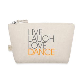 Live Laugh Love Dance - Bio-Täschchen - Natur - Vorne
