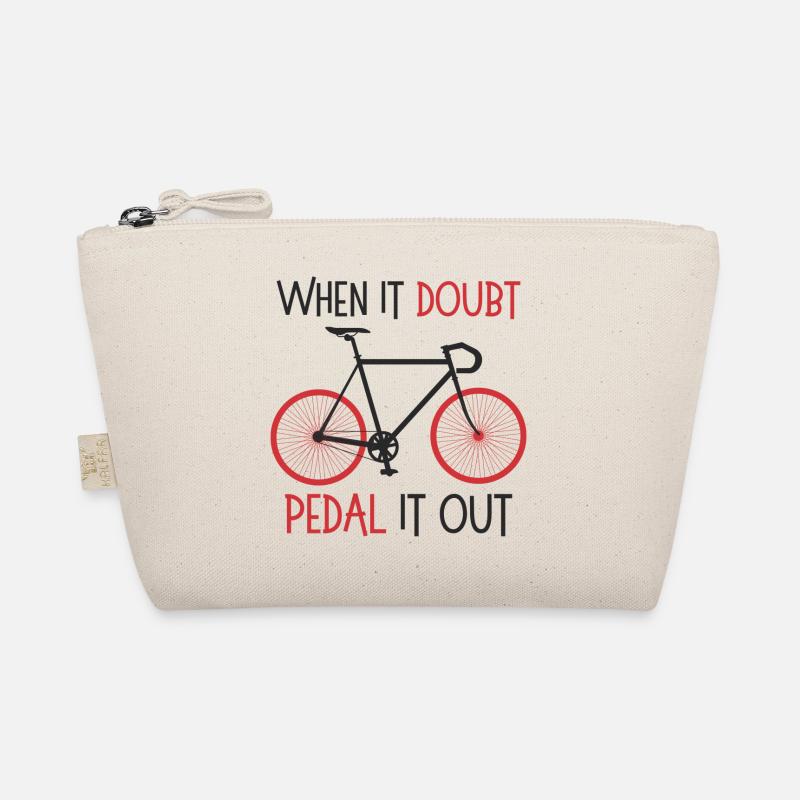 When it doubt, pedal it out Organic Pouch