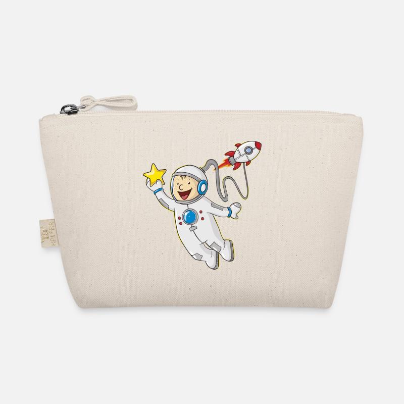 Little comic astronaut Organic Pouch