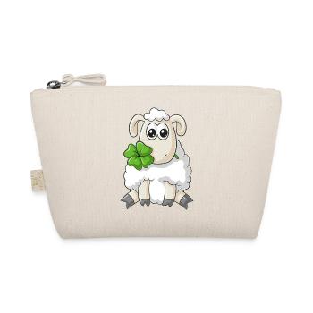 Lucky comic sheep - Organic Pouch - nature - Front