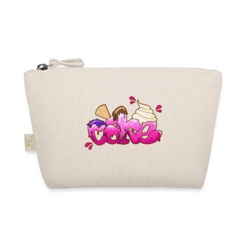 Cake Graffiti Schriftzug - Bio-Täschchen - Natur - Vorne