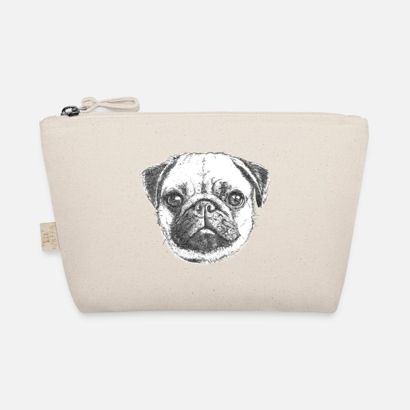 PUG | MOPS - GEZEICHNET Bio-Täschchen
