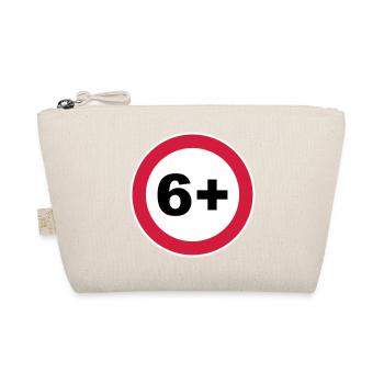 6+ / 6/6 / Six / Birthday / 3c - Organic Pouch - nature - Front