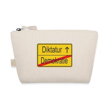 verlassen Demokratie betreten Diktatur - Bio-Täschchen - Natur - Vorne