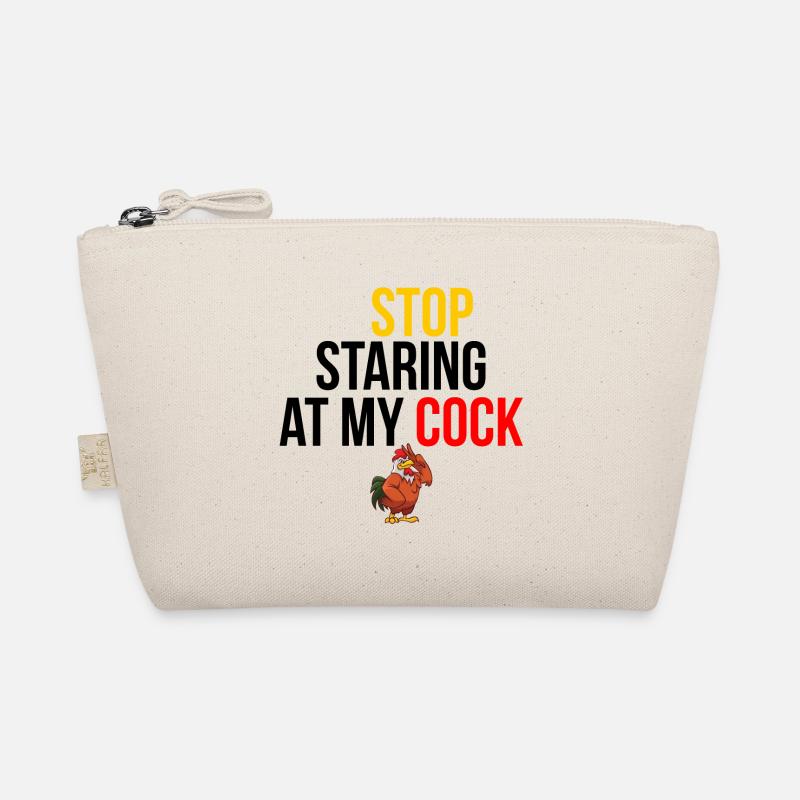 Stop staring at my cock Bio-Täschchen