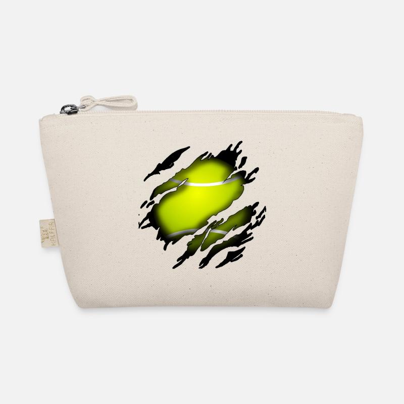 Tennis in mir - Bio-Täschchen - Natur