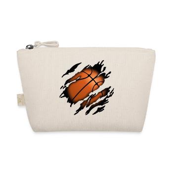 Basketball in mir - Bio-Täschchen - Natur - Vorne