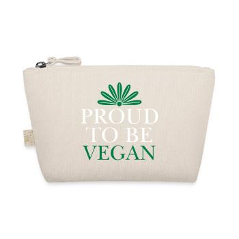 Stolzer Veganer Vegan Veganer Veggie - Bio-Täschchen - Natur - Vorne
