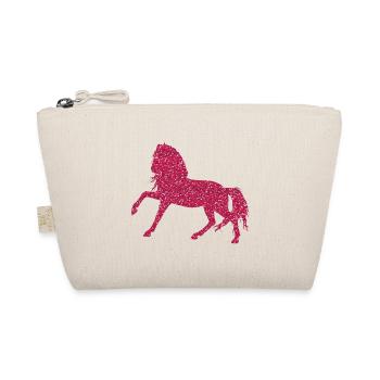 Pink Glitter Cheval - Scintillant cheval rose Cheval - Trousse biologique - nature - Devant