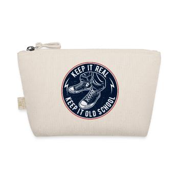 Keep It Oldschool - Bio-Täschchen - Natur - Vorne