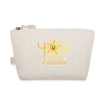 You are my Sunshine - Partnerlook Shirt 009 - Organic Pouch - nature - Front