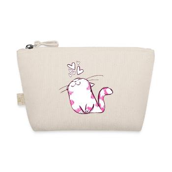 Cats, cat, cat lover, cat friend - Organic Pouch - nature - Front