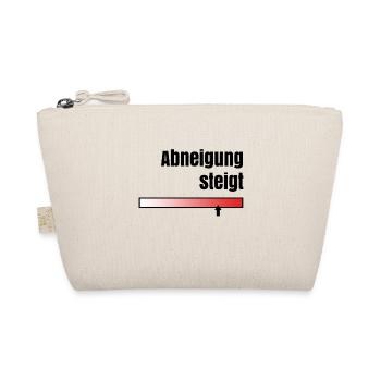 Abneigung steigt - Lass mich in Ruhe als Geschenk - Bio-Täschchen - Natur - Vorne