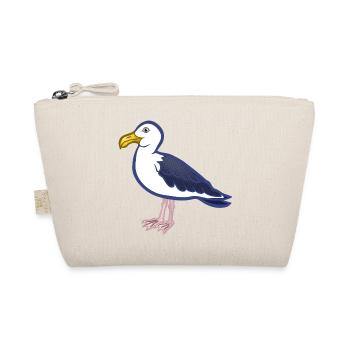 Möwe - Bio-Täschchen - Natur - Vorne