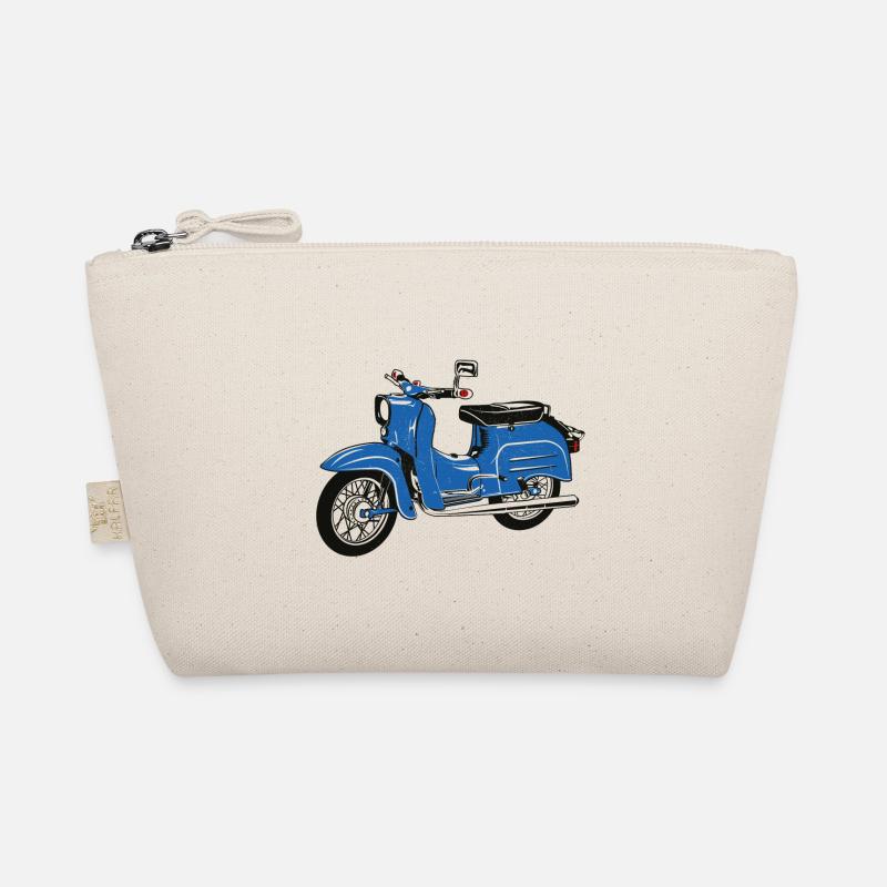 Simson Schwalbe blau Bio-Täschchen