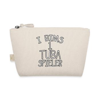 I BIMS 1 TUBA SPIELER SHIRT LUSTIGES TUBA - Bio-Täschchen - Natur - Vorne