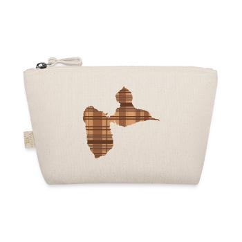 Tshirt gwada madrasse Brown - Organic Pouch - nature - Front