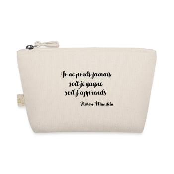 Nelson Mandela - Citation - Trousse biologique - nature - Devant