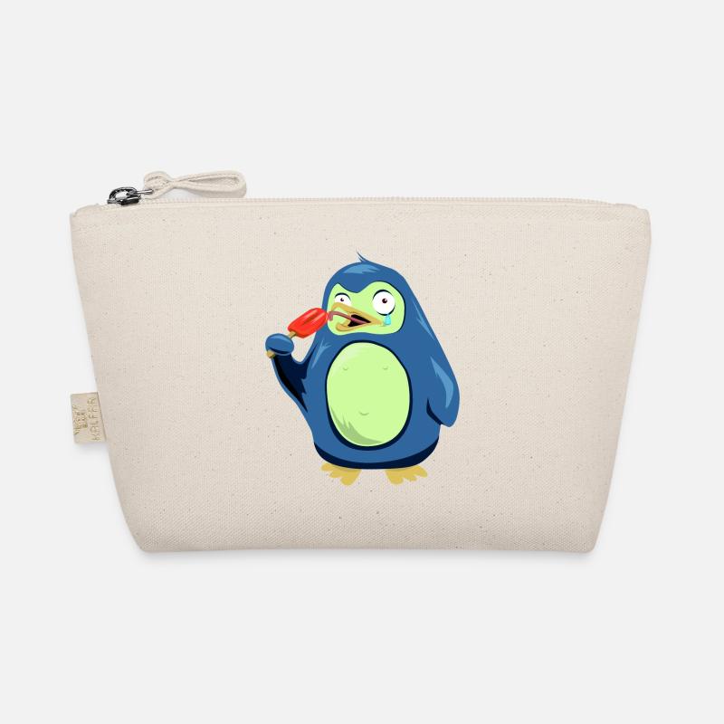 Frozen Penguin eats ice cream Organic Pouch