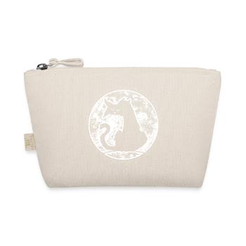 Halloween chat noir au clair de lune, horreur - Trousse biologique - nature - Devant