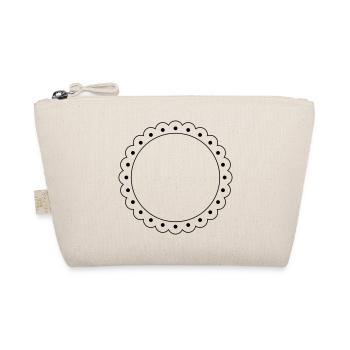 round frame contour wave edge - Organic Pouch - nature - Front