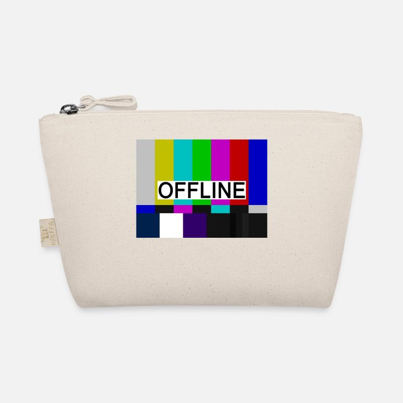 Offline Shirt Geschenk Bio-Täschchen