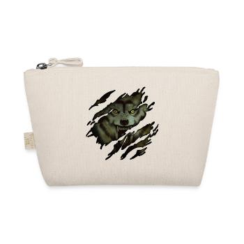 Wolf in me - Organic Pouch - nature - Front