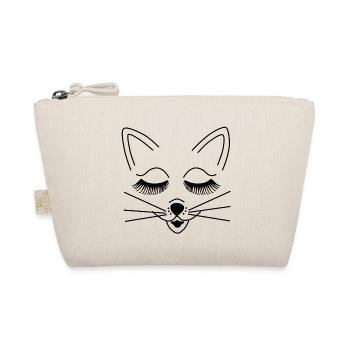 Mouse cat cat friend kitty cute cute - Organic Pouch - nature - Front