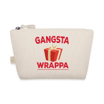 Drôle, humoristique, cadeau de Noël Gangsta Wrappa - Trousse biologique - nature - Devant