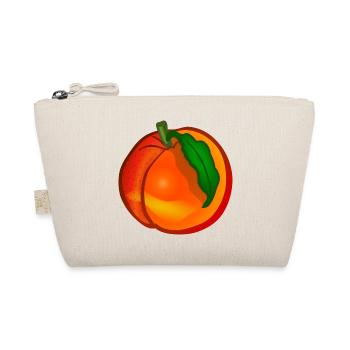 peach peach veggie vegetables fruits2 - Organic Pouch - nature - Front