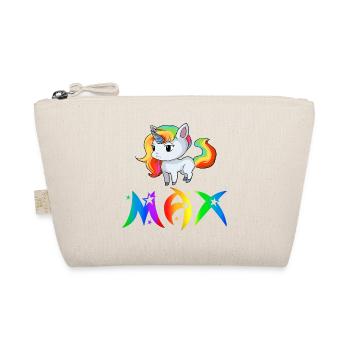 Einhorn Max - Bio-Täschchen - Natur - Vorne