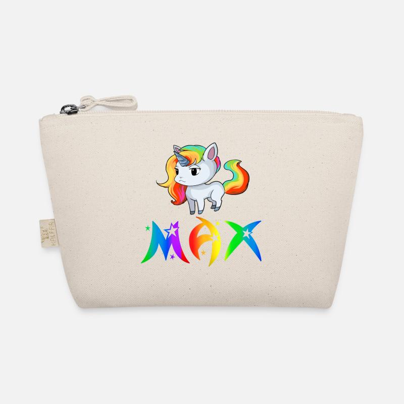 Einhorn Max - Bio-Täschchen - Natur