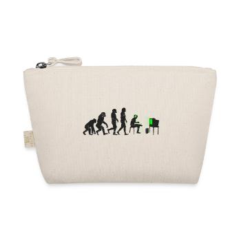 Gamer evolution geschenk spieler nerd geek noob - Bio-Täschchen - Natur - Vorne