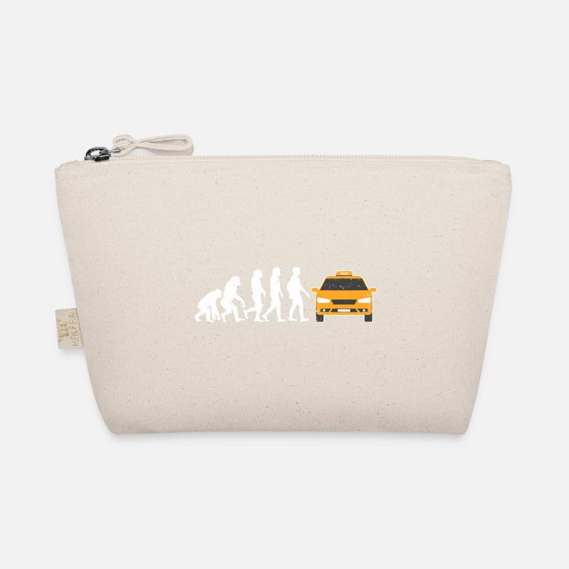 taxi driver evolution taxi driving car cab gift Organic Pouch