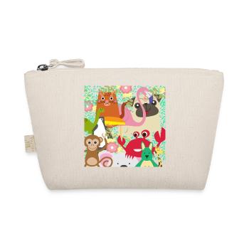 Colorful wildlife! - Organic Pouch - nature - Front