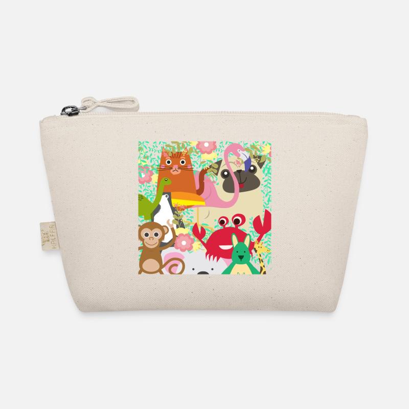 Bunte Tierwelt! Bio-Täschchen