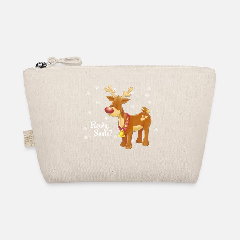 Ready, Santa? - Bio-Täschchen - Natur