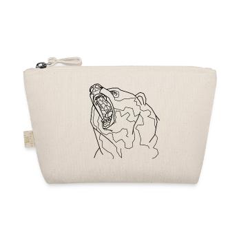 bear - Organic Pouch - nature - Front