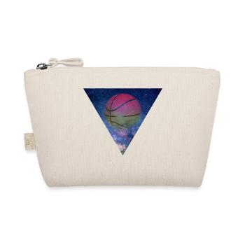 GALAXY BASKETBALL BALLER GIFT - Organic Pouch - nature - Front