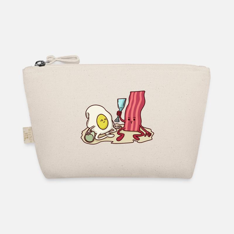 Bacon and egg are playing in the sandbox Organic Pouch