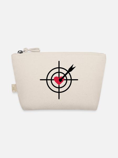 2541614 15588441 Heart - Organic Pouch - nature - Front