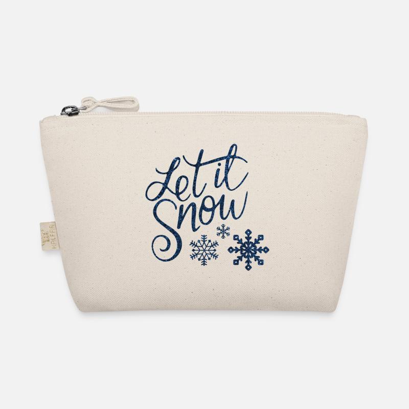 Let it snow Bio-Täschchen