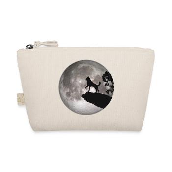 Full Moon Dog loup loup-garou hurlant chien - Trousse biologique - nature - Devant