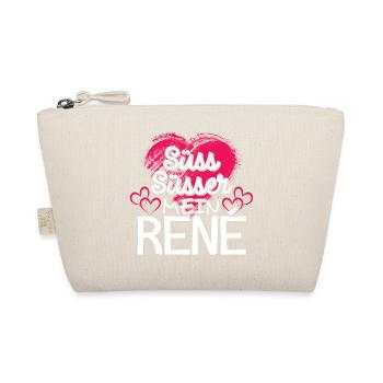 RENÉ - süss - Bio-Täschchen - Natur - Vorne