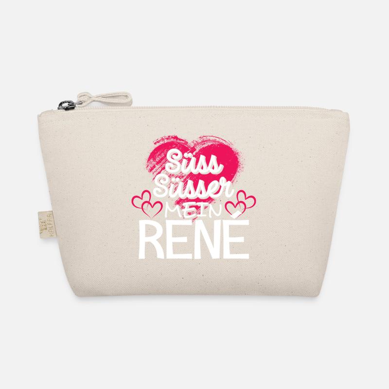 RENÉ - süss - Bio-Täschchen - Natur