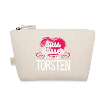 TORSTEN - süss - Bio-Täschchen - Natur - Vorne